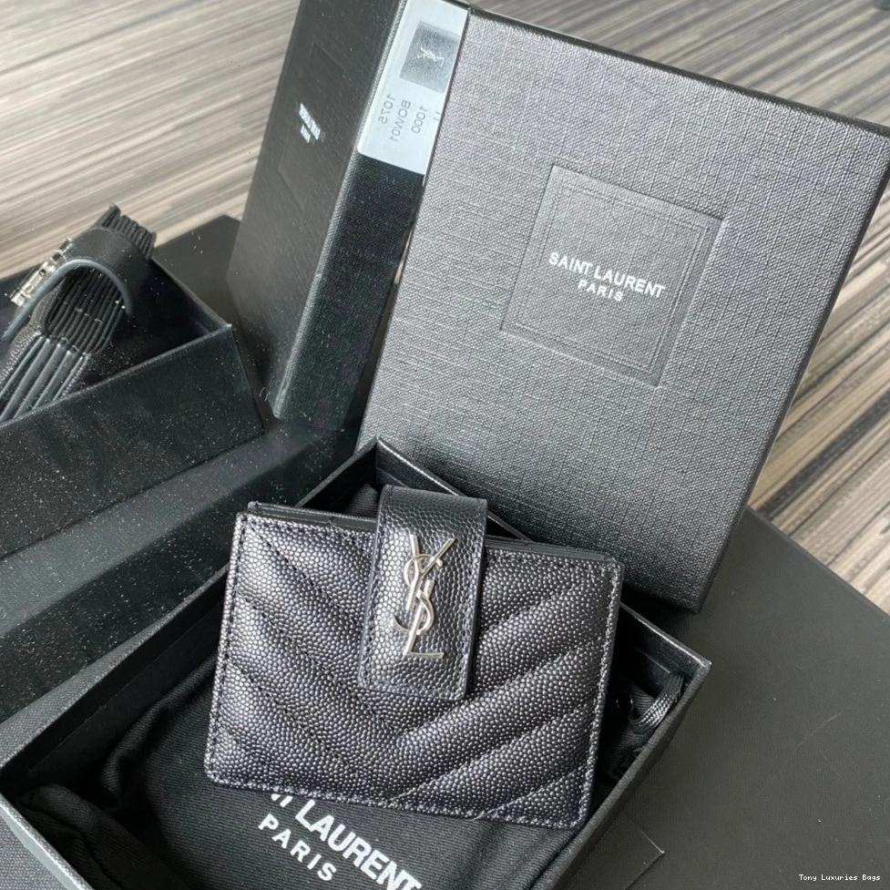 Tony Luxuries YSL BUSINESS CASE MONOGRAM CARD 0808